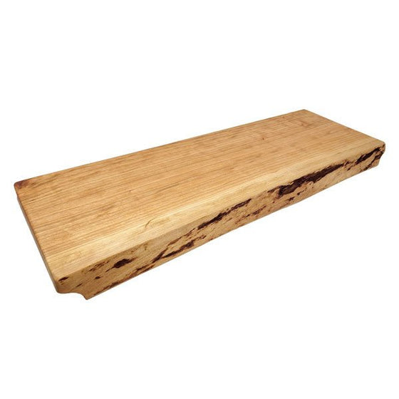 Seconds - Single Live Edge Thick Cutting and Presentation Board - Andrew Pearce Bowls | cherry