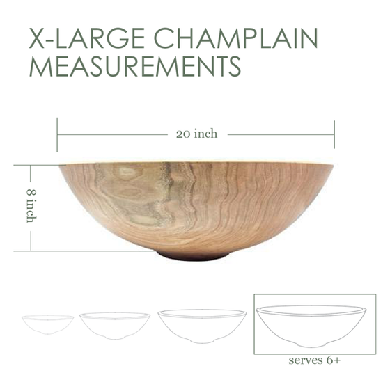 Seconds - X-Large Champlain (classic) Bowl